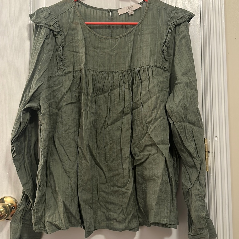 EUC loft blouse
